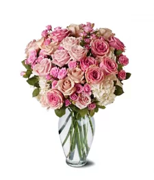 name: Pink and Cream Bouquet