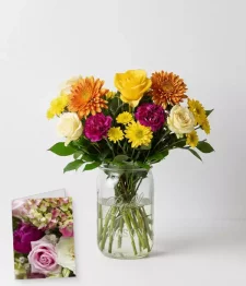 name: Blooming Glory in Mason Jar