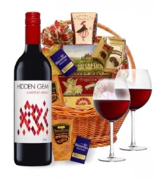 name: Classic Red Wine Basket