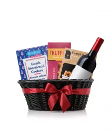 name: Classic Red Wine Basket
