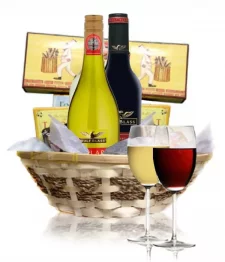 name: Deluxe Wine & Cheese Hamper