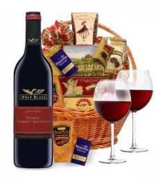name: Deluxe Wine Basket