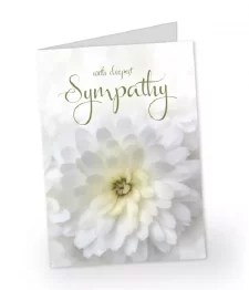 name: Full Size Sympathy Card