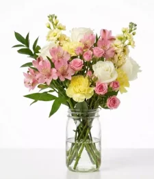 name: Grandeur Bouquet in Mason Jar