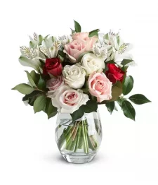 name: Roses & Alstroemeria Medley