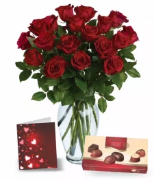name: 18 Sweetheart Roses I