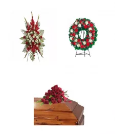 name: Pure Devotion Funeral Flower Package